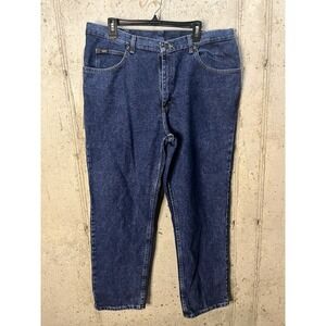 Men's LEE Relaxed Fit Straight Leg Denim Jeans 40x30  NWT